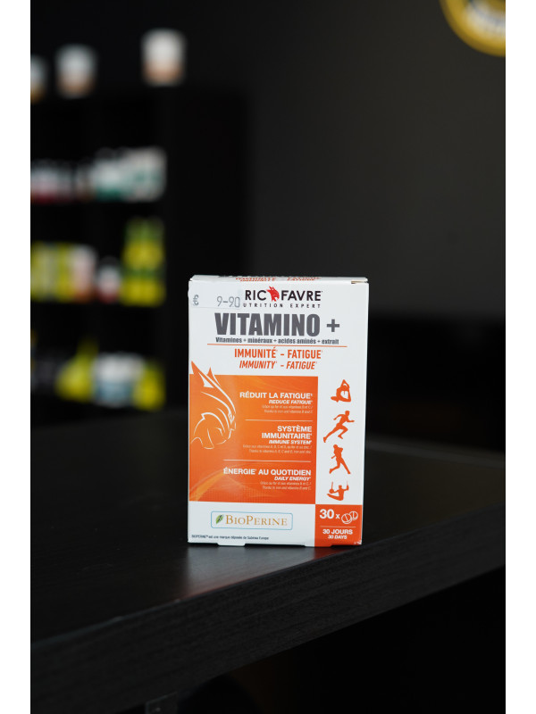 Vitamino+ Immunité, fatigue, Multivitamines et minéraux