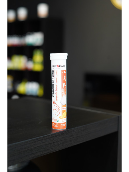 Cachets Effervescent Vitamine C + Zinc Orange