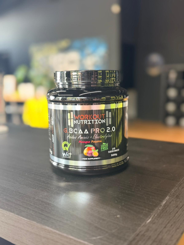 G. BCAA PRO 2.0 avec électrolytes